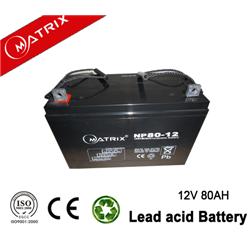 Rechargeable SLA 12v 80AH UPS Replacement Battery With T10 Terminal